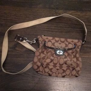 Coach over the shoulder handbag